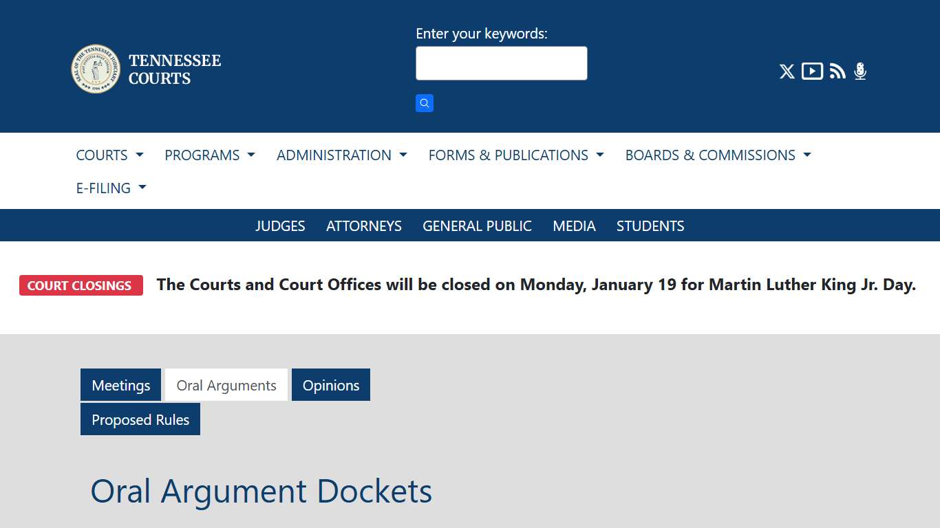 Homepage | Tennessee Administrative Office of the Courts